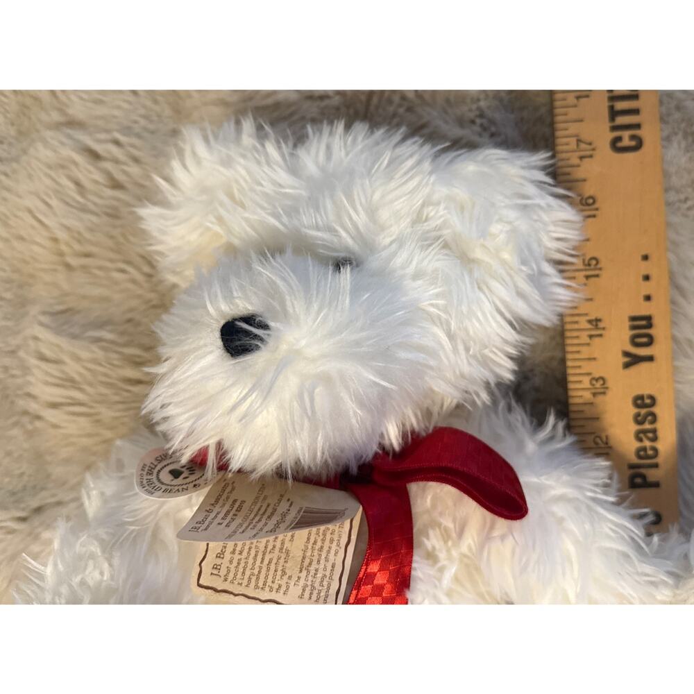Boyds Bear B Everluvin Plush 82019 Special Occasion White 16” EUC Tags - Picture 10 of 10